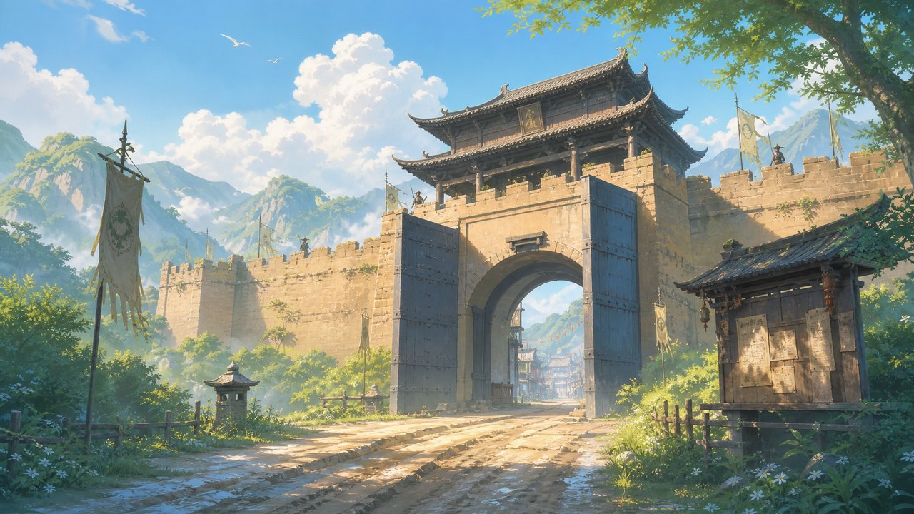 苍梧城门